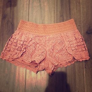 ⚡️3 FOR $20 ⚡️ adorable pink lace shorts
